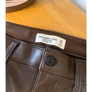 Abercrombie & Fitch Vegan Leather Pants